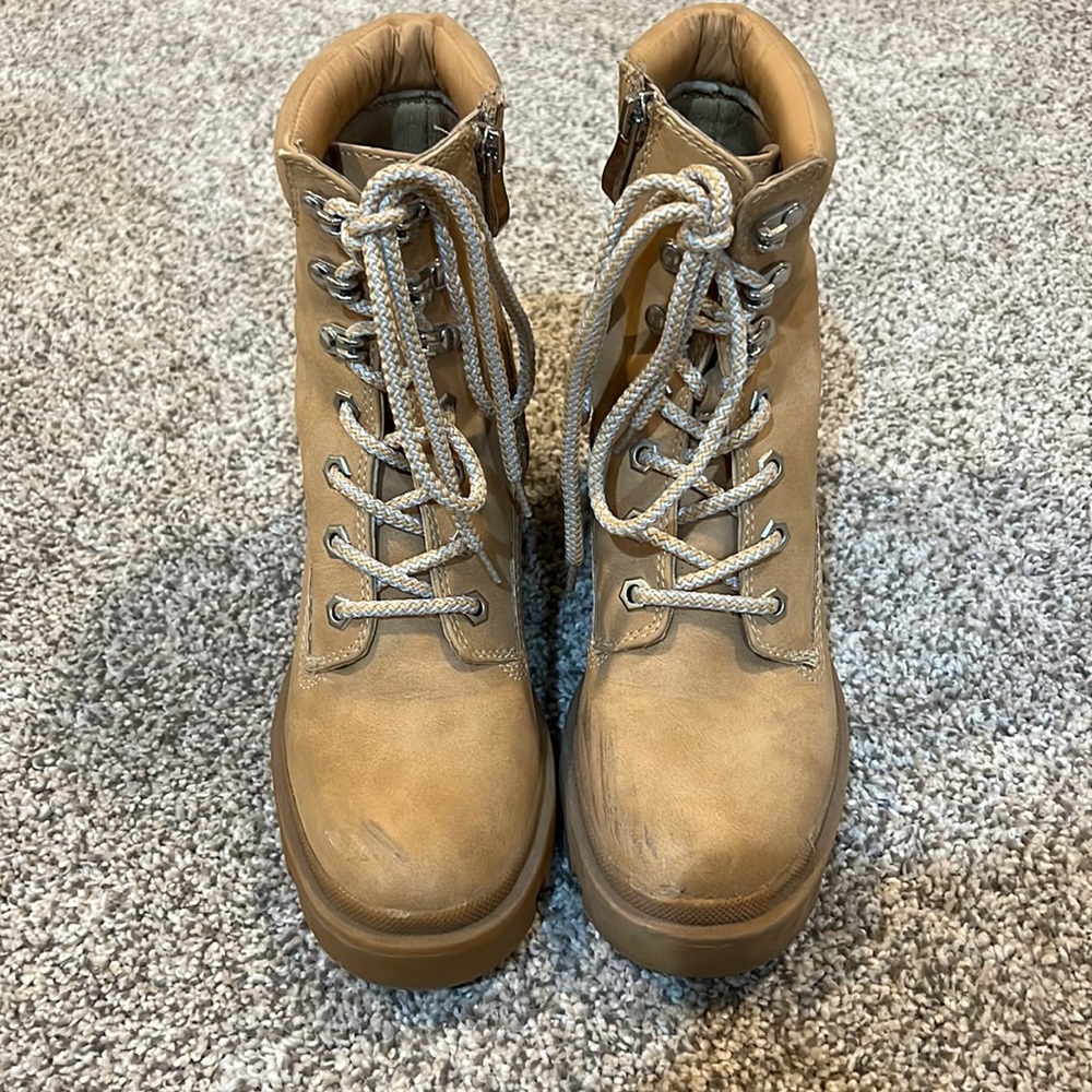 Madden Girl combat boots